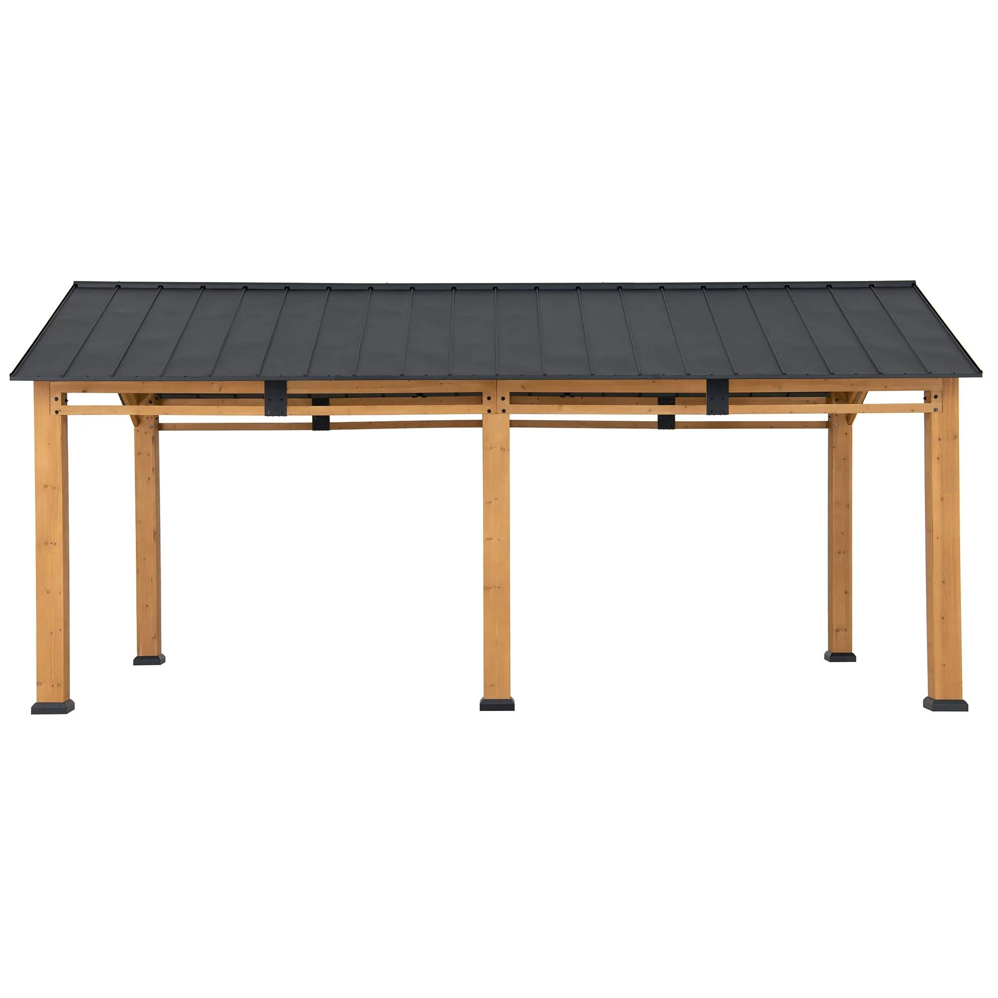 DIRAN Cedar Wood Carport - 336cm x 603cm - Image 10