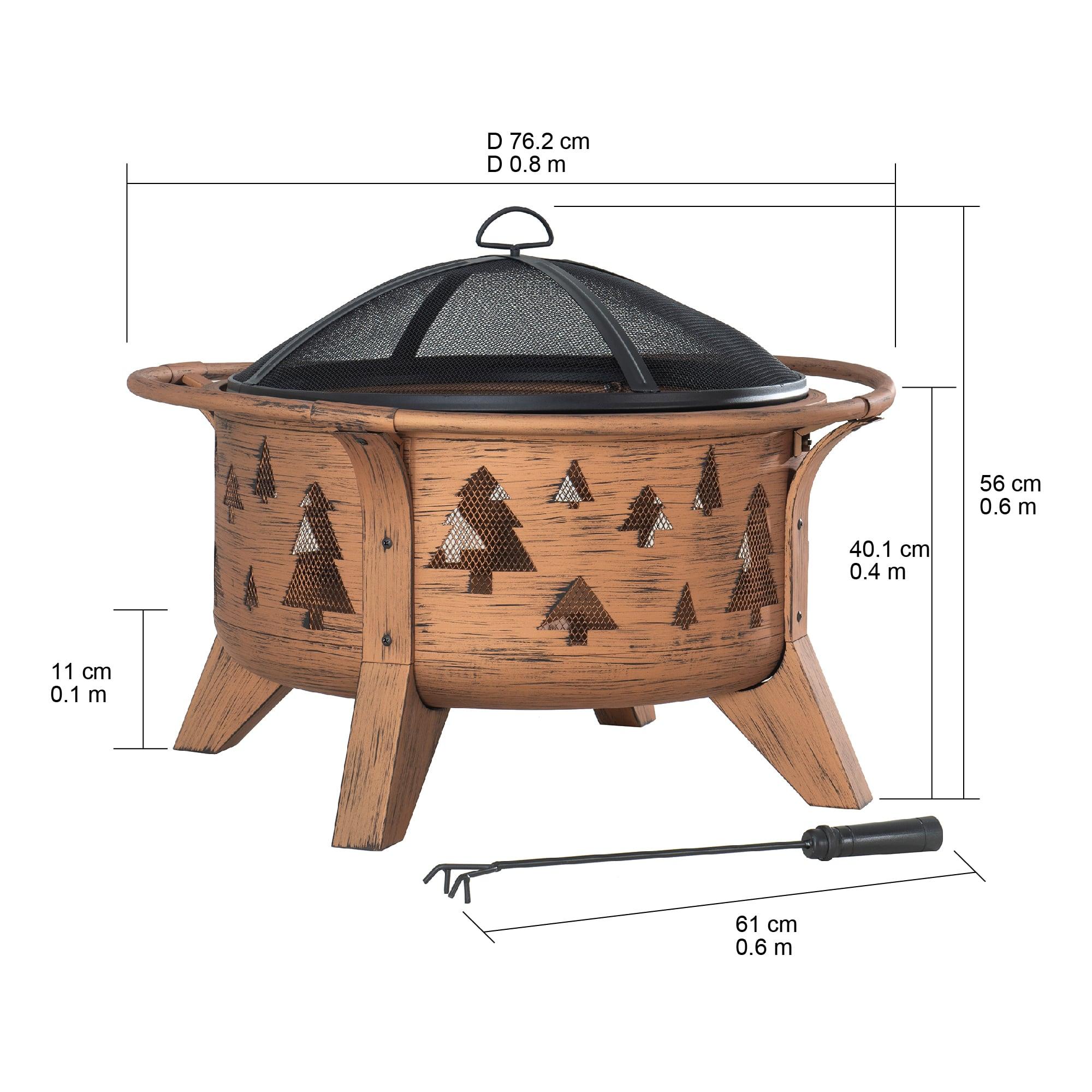 ASKJA XL Steel Fire Pit - Ø76cm - Image 3
