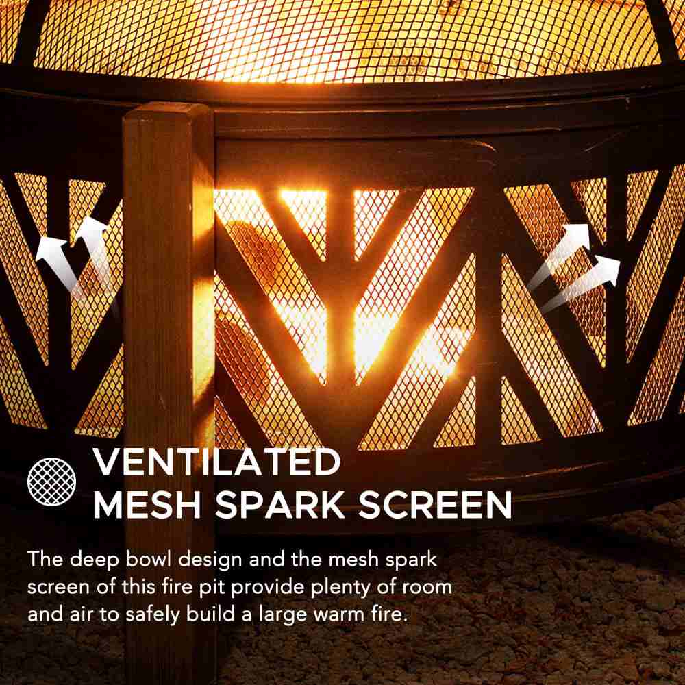 BROMO XL Steel Fire Pit - Ø79cm - Image 4