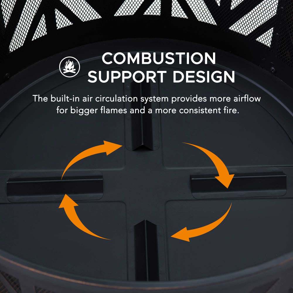 BROMO XL Steel Fire Pit - Ø79cm - Image 5