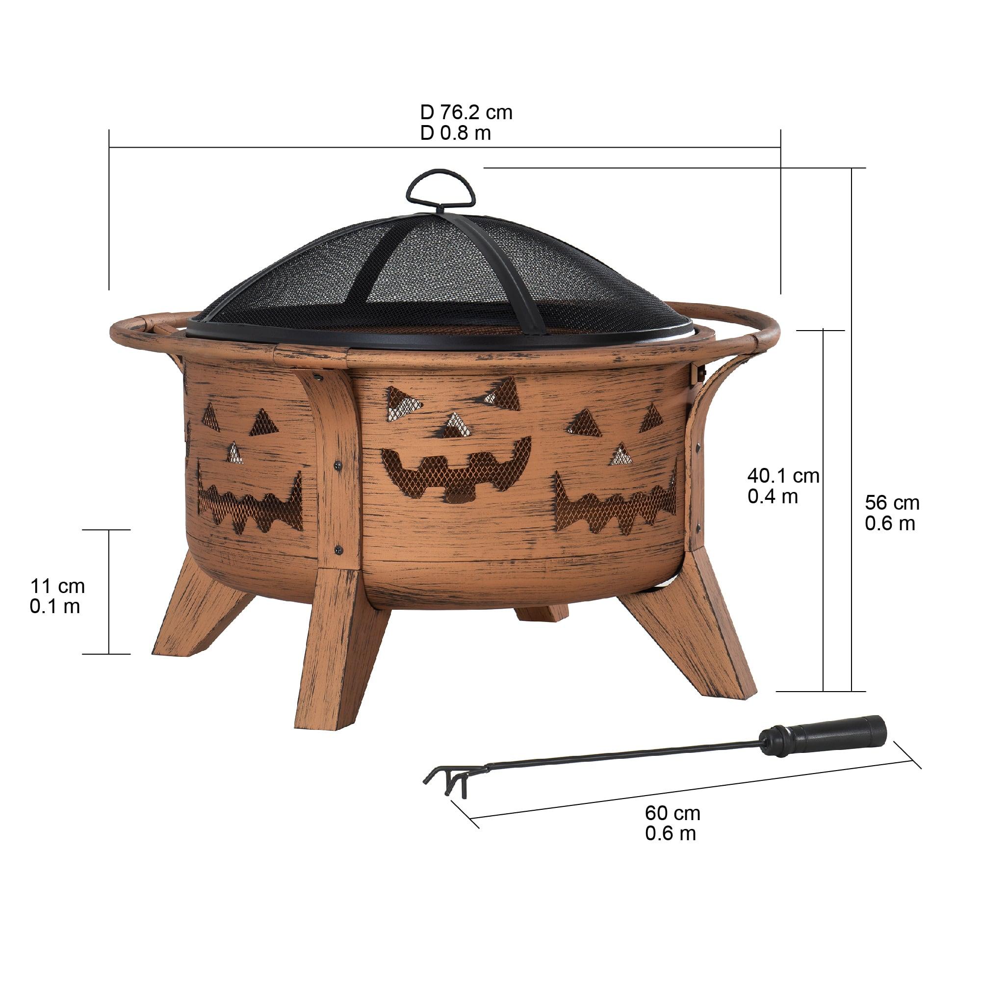 HEKLA XL Steel Fire Pit - Ø76cm - Image 3