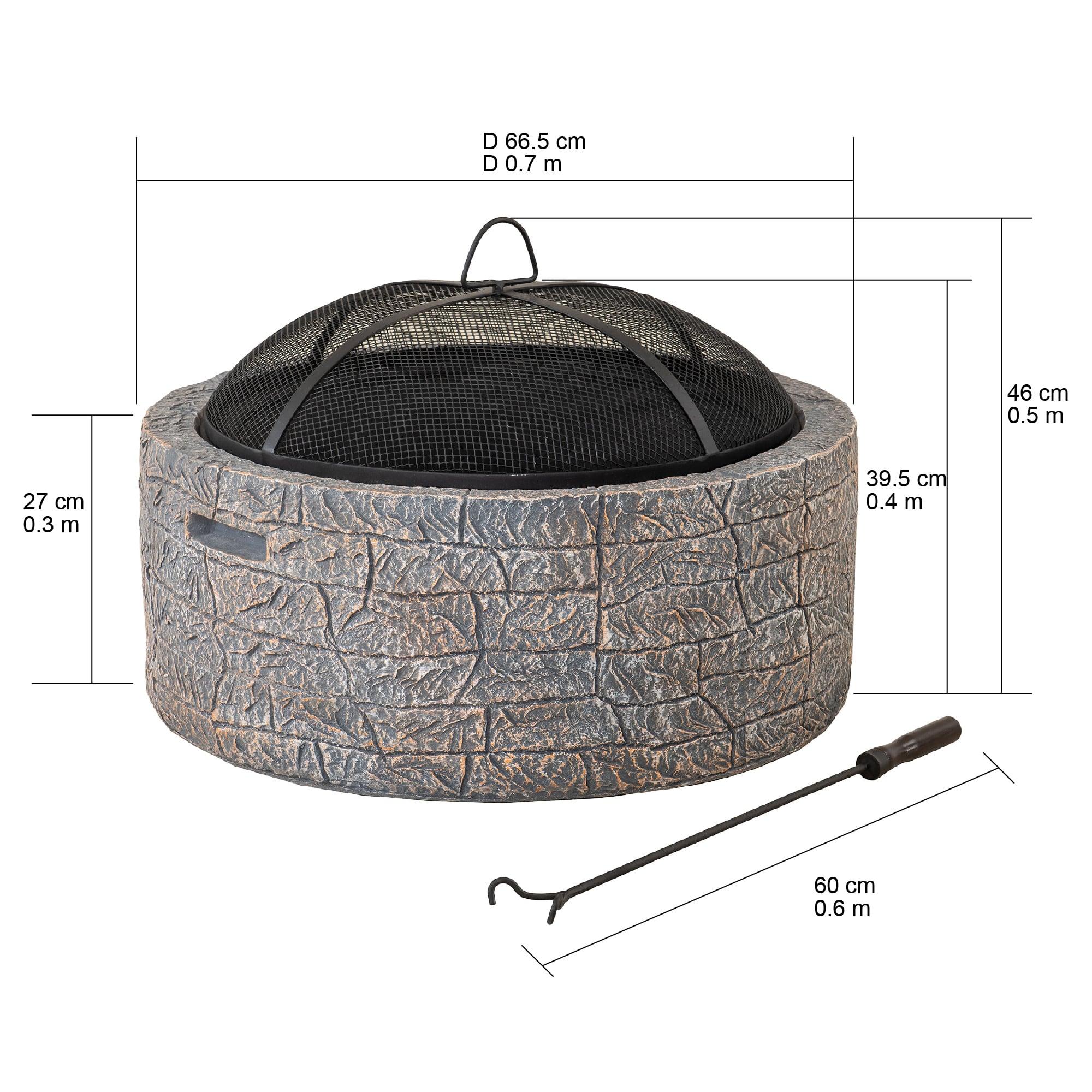KATLA XL Stone Fire Pit - Ø67cm - Image 3