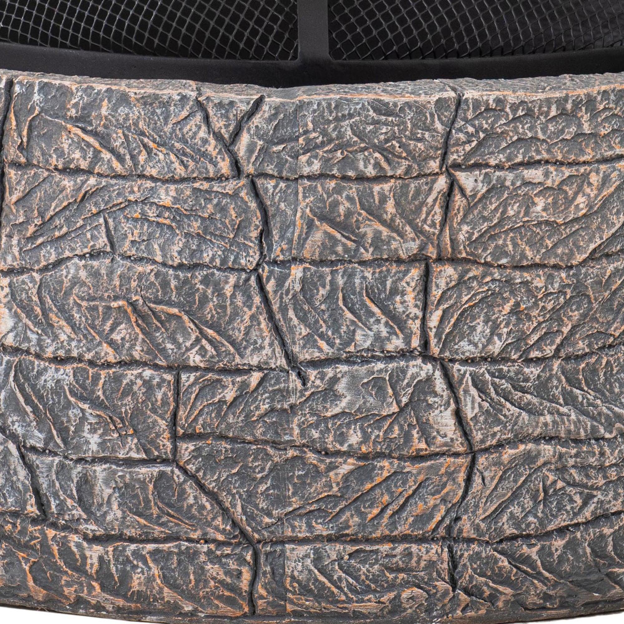 KATLA XL Stone Fire Pit - Ø67cm - Image 6