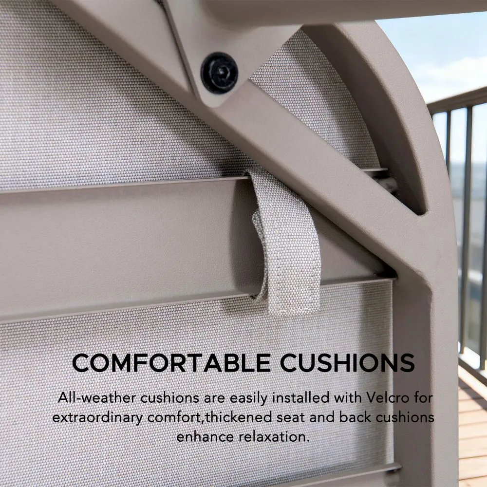 Garden Daybed PORTO - 142cm x 128cm - Image 6