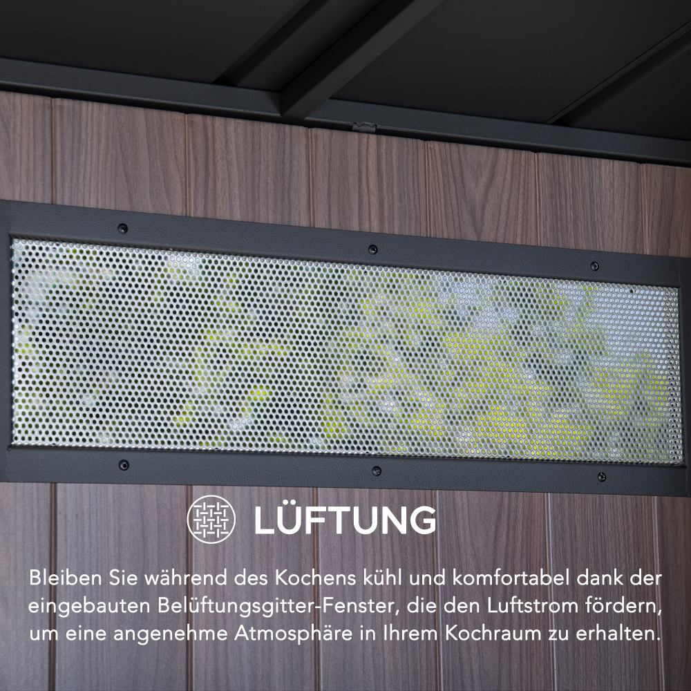 MAMBO Garden House for Outdoor Kitchen - 94cm x 220cm - Image 10