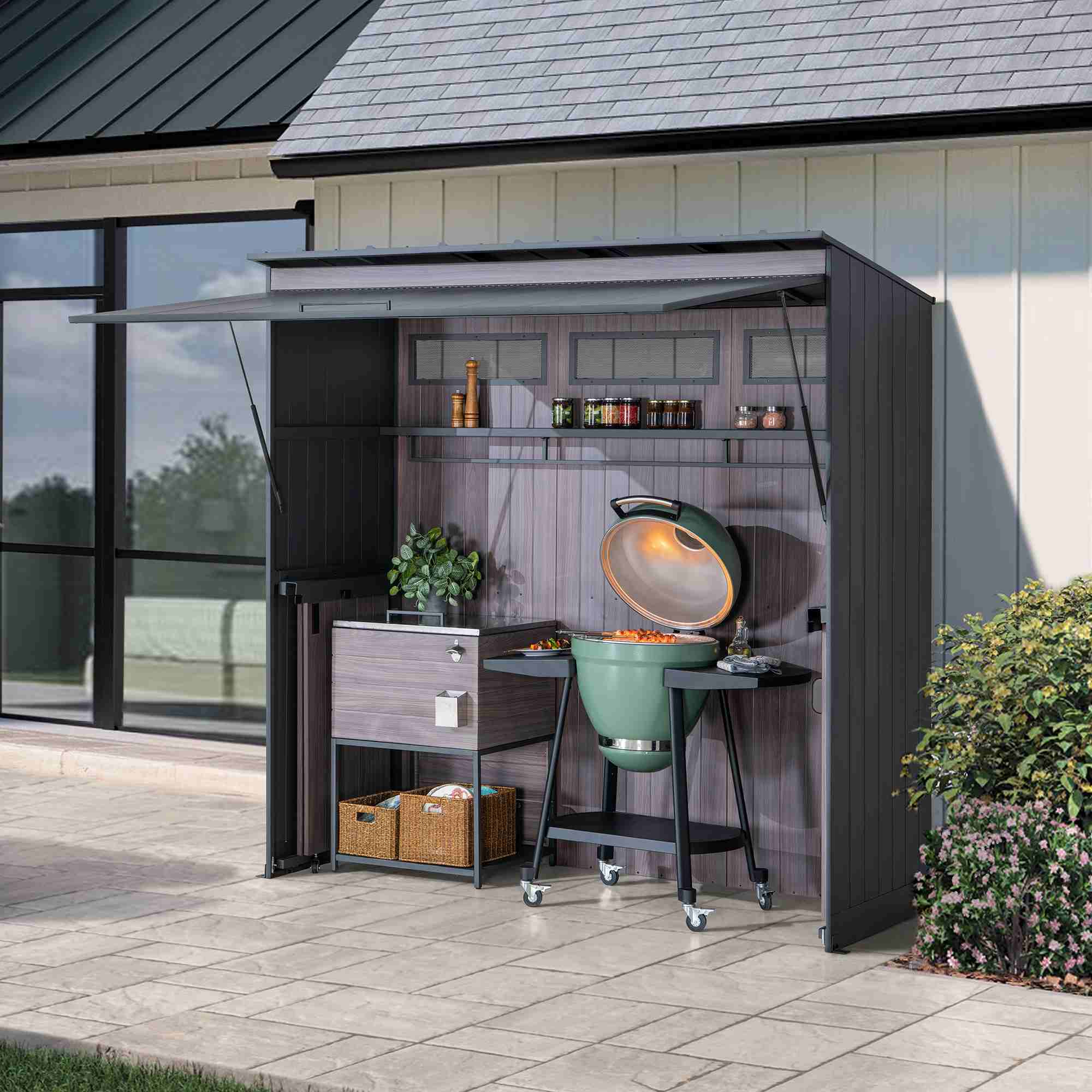 MAMBO Garden House for Outdoor Kitchen - 94cm x 220cm - Image 11