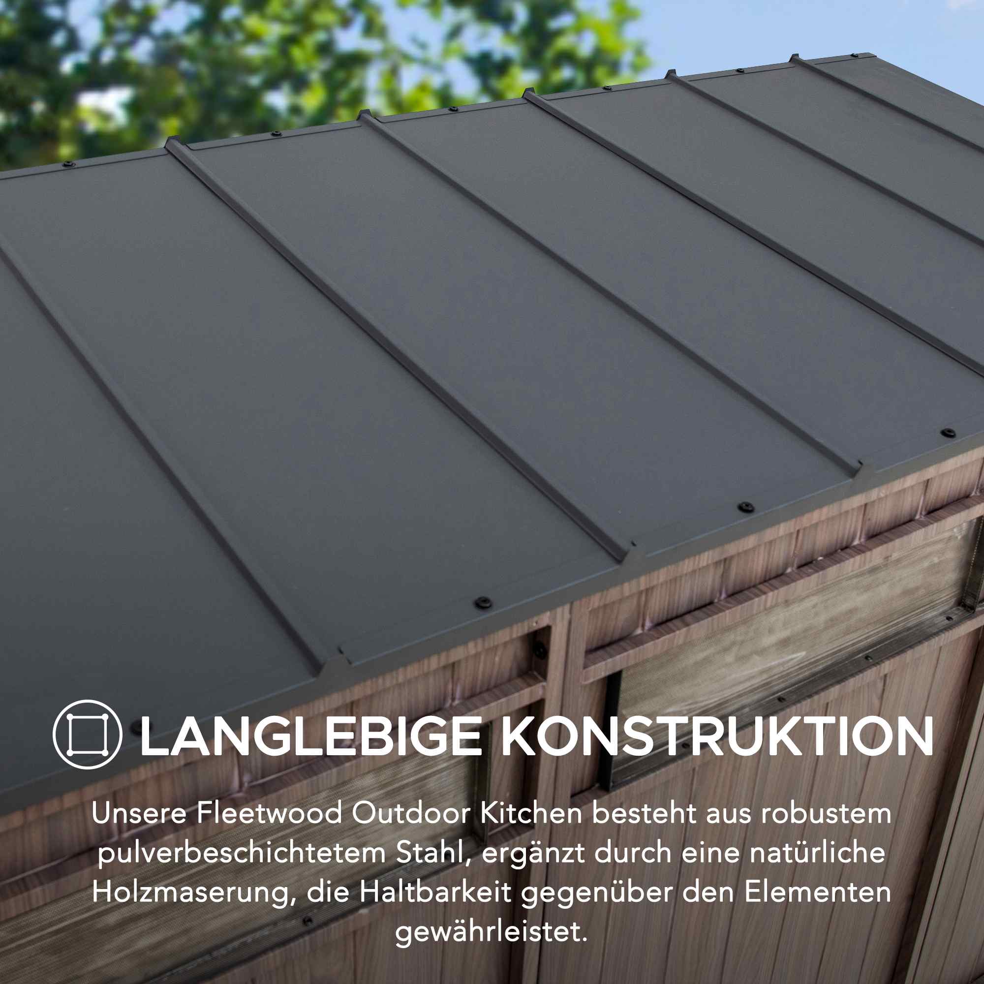 MAMBO Garden House for Outdoor Kitchen - 94cm x 220cm - Image 6