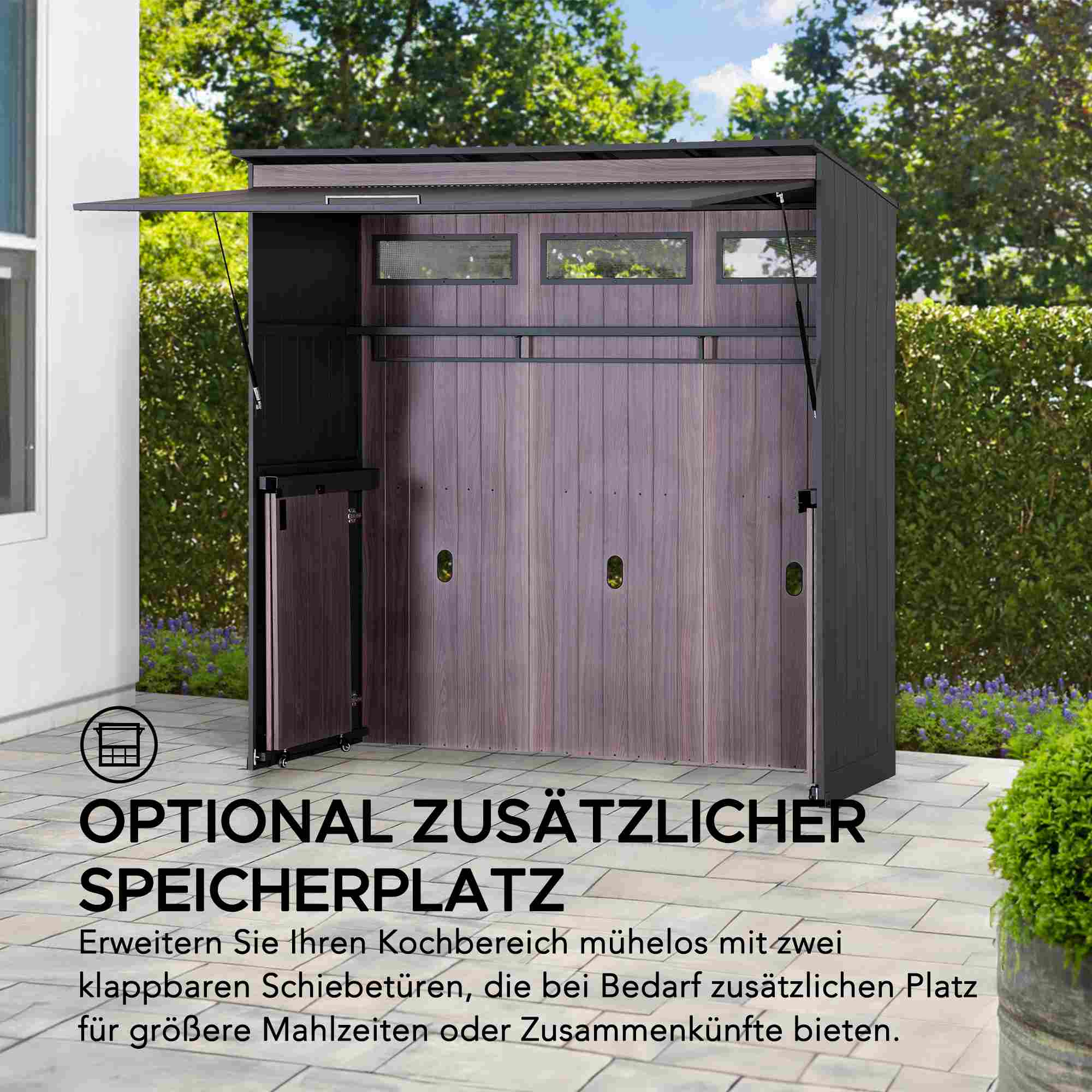 MAMBO Garden House for Outdoor Kitchen - 94cm x 220cm - Image 7