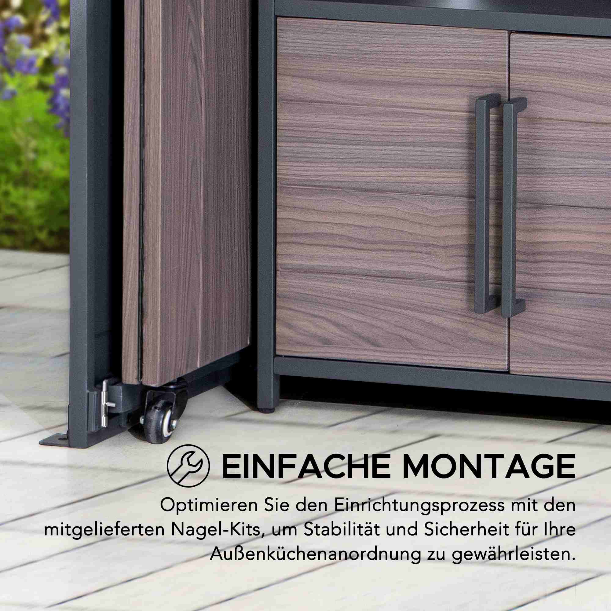 MAMBO Garden House for Outdoor Kitchen - 94cm x 220cm - Image 8