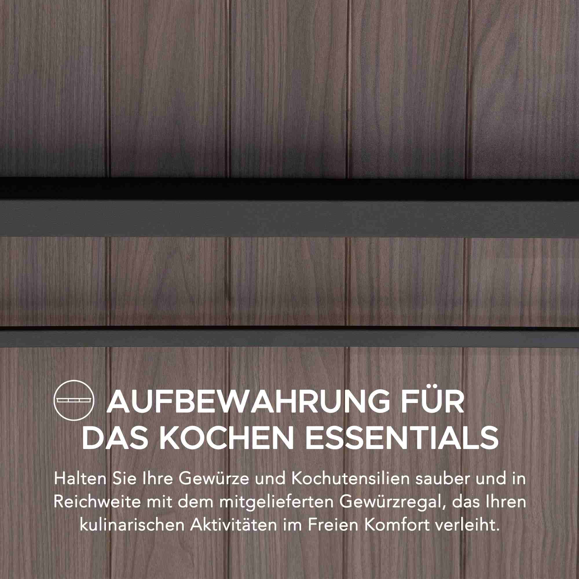 MAMBO Garden House for Outdoor Kitchen - 94cm x 220cm - Image 9