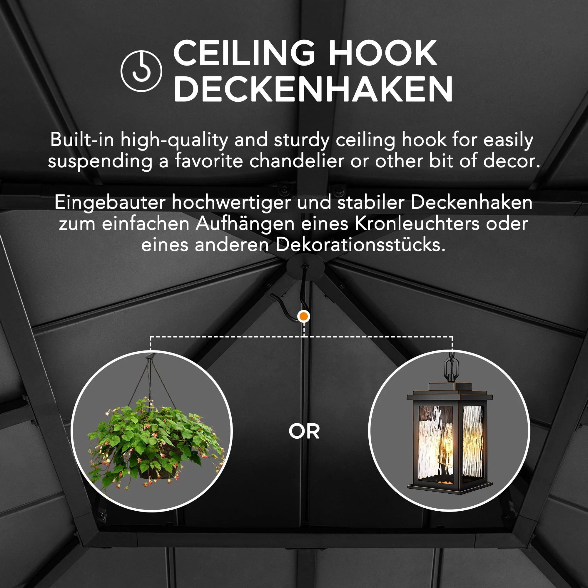 Cedar Wood Gazebo KAPS - 330cm x 330cm - Image 5