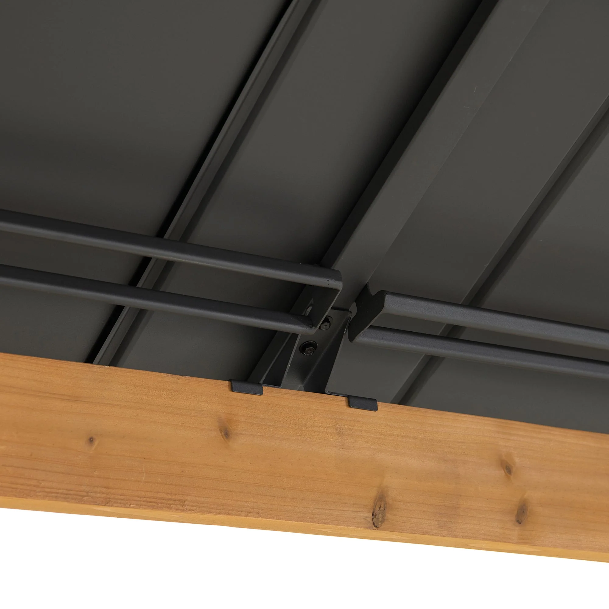 TRIVOR Cedar Wood Gazebo - 390cm x 450cm - Image 9