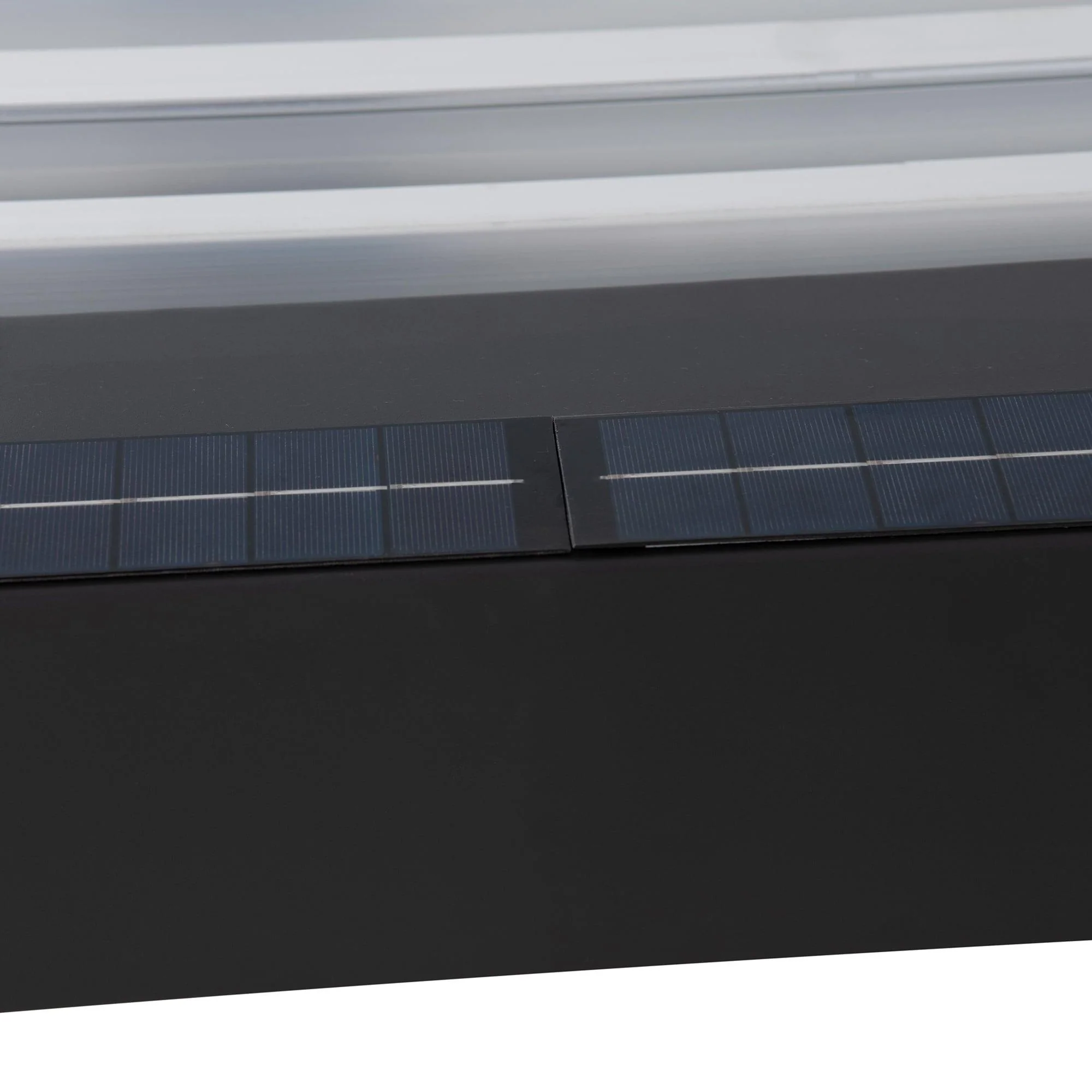 MATTERHORN Modular Multi Lamel Pergola with LED - 306cm x 306cm, Aluminum - Anthracite - Image 16