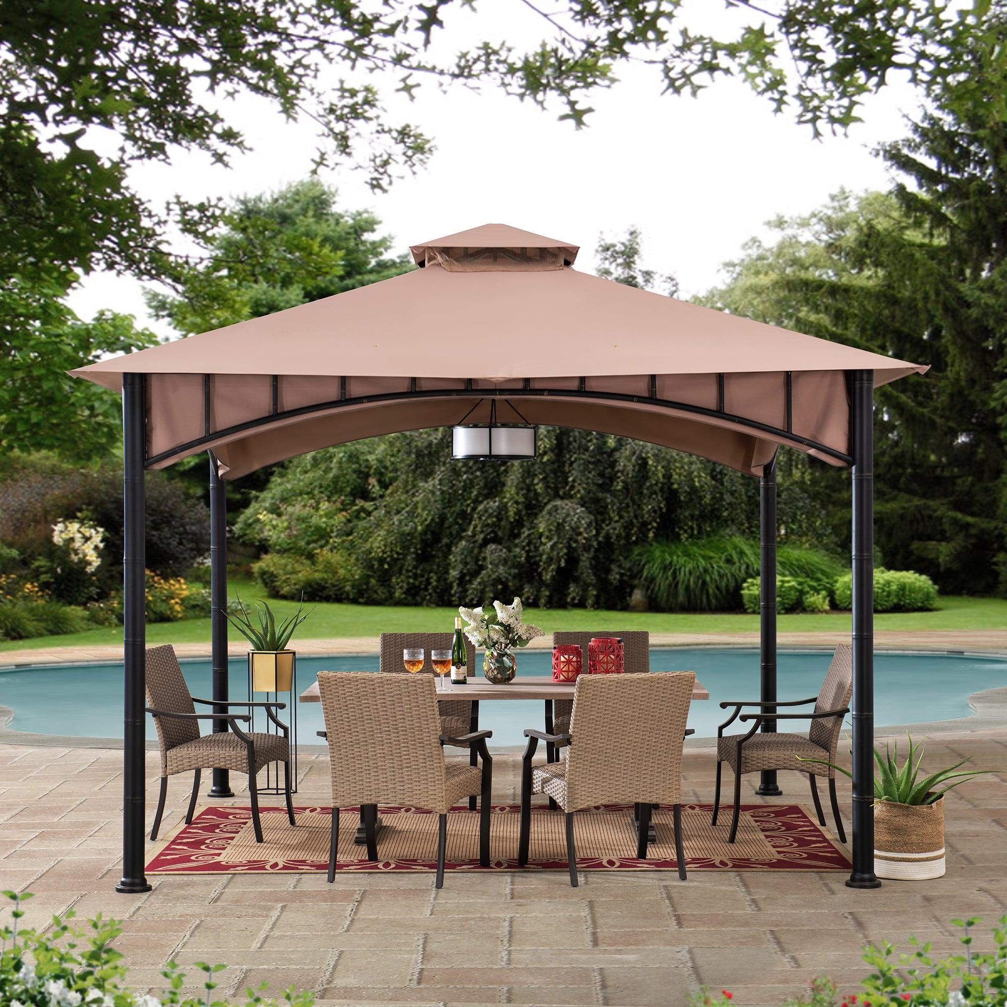 LAURO Fabric Gazebo - 340cm x 340cm - Image 10