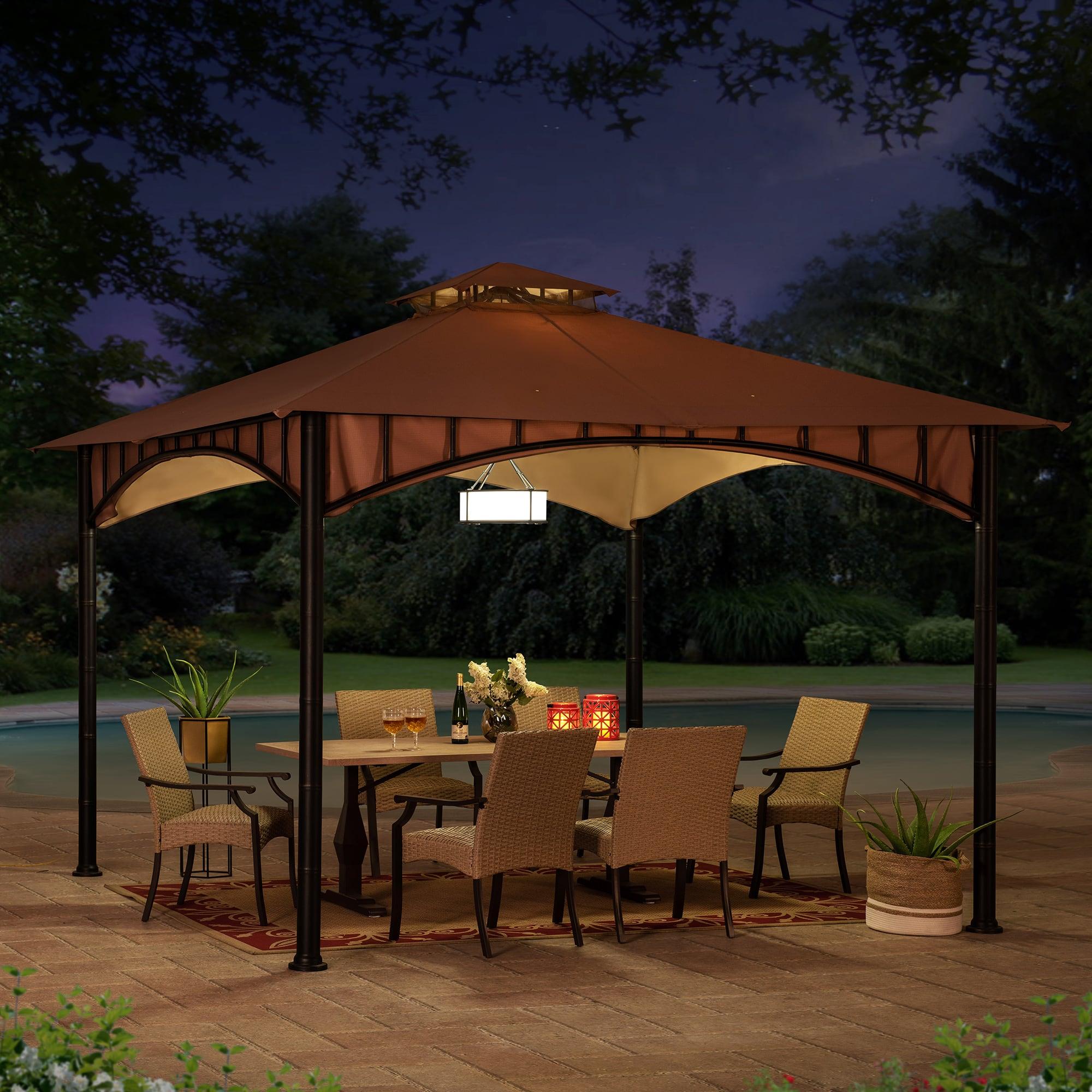 LAURO Fabric Gazebo - 340cm x 340cm - Image 11