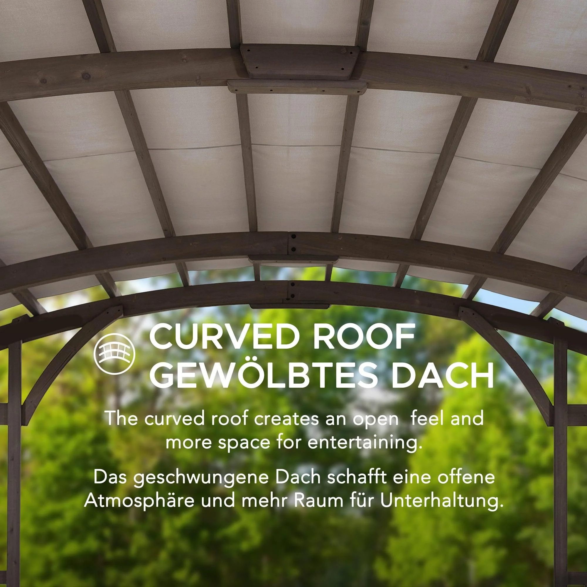 DAJTI Cedar Pergola - 305cm x 427cm - Image 5