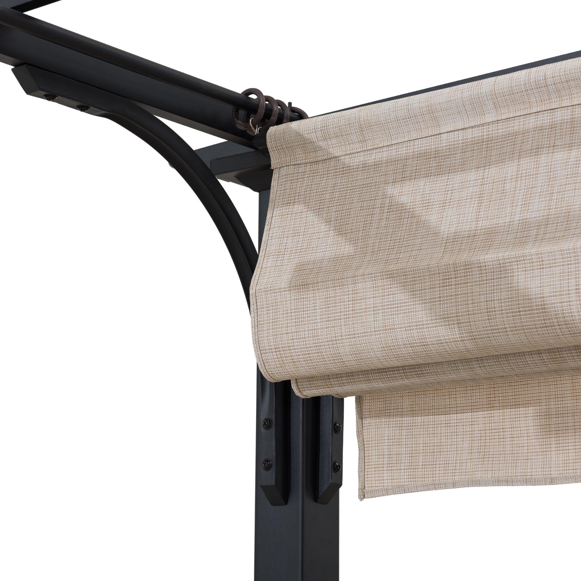 GIONA Steel Pergola - 277cm x 363cm - Image 10