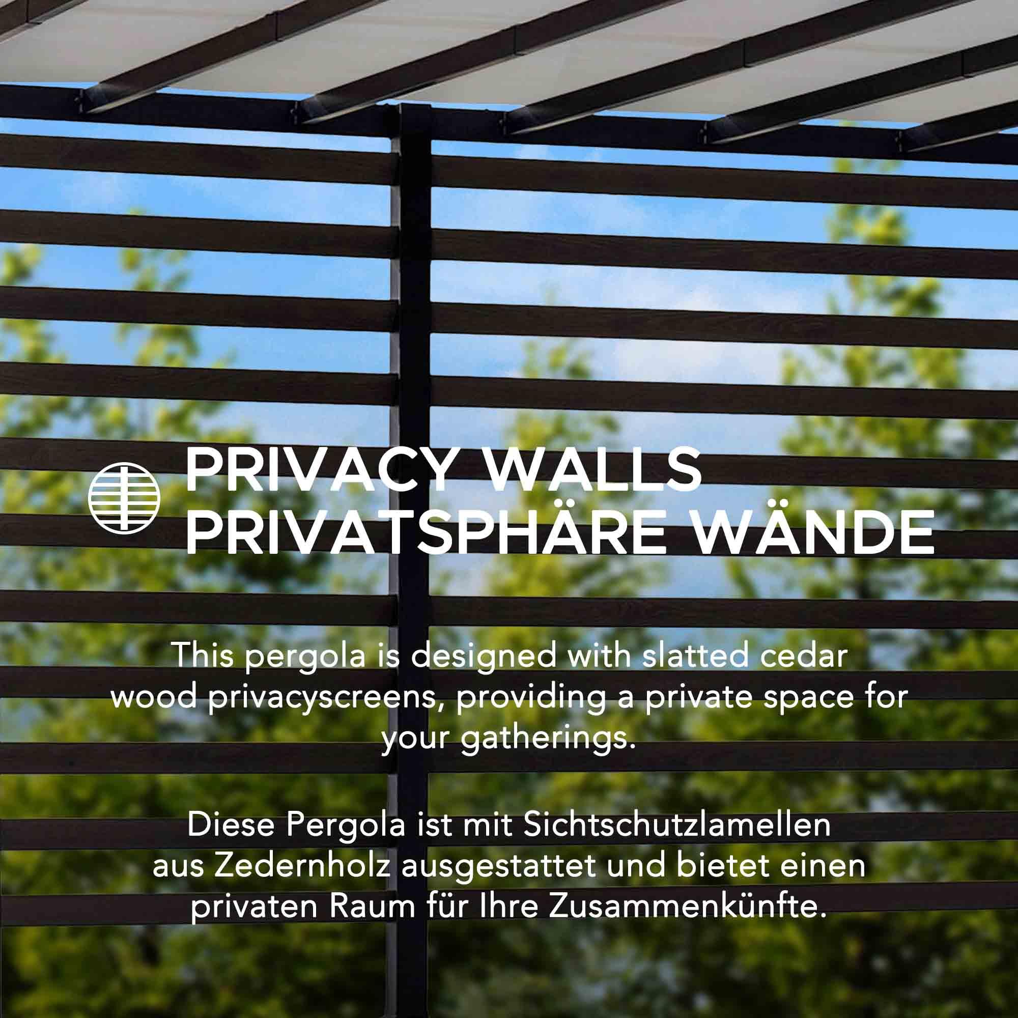 OETA Steel Pergola - 304cm x 372cm - Image 6