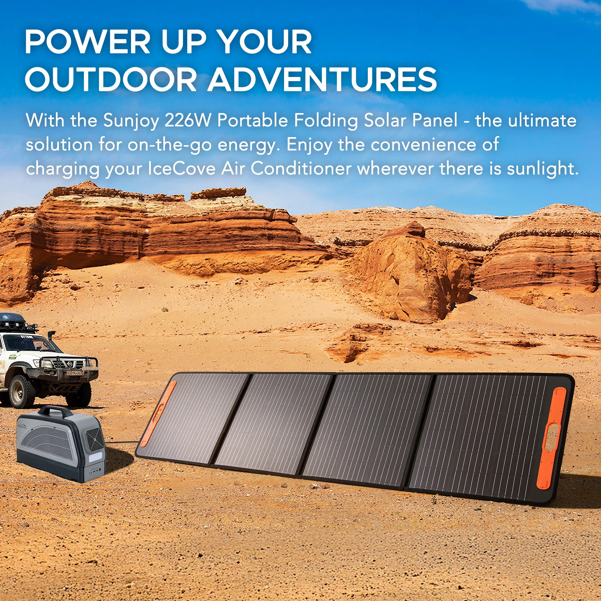 Foldable Portable Solar Panel 226W - Image 5